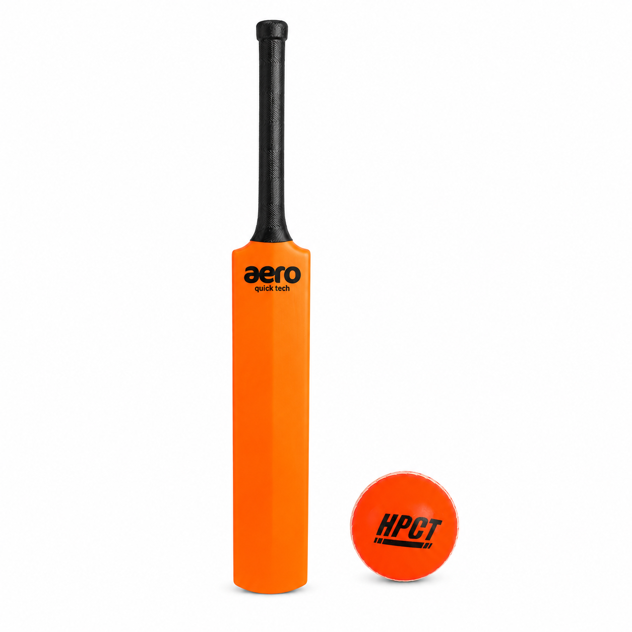 Aero Plastic Bat and Rubber Ball Set