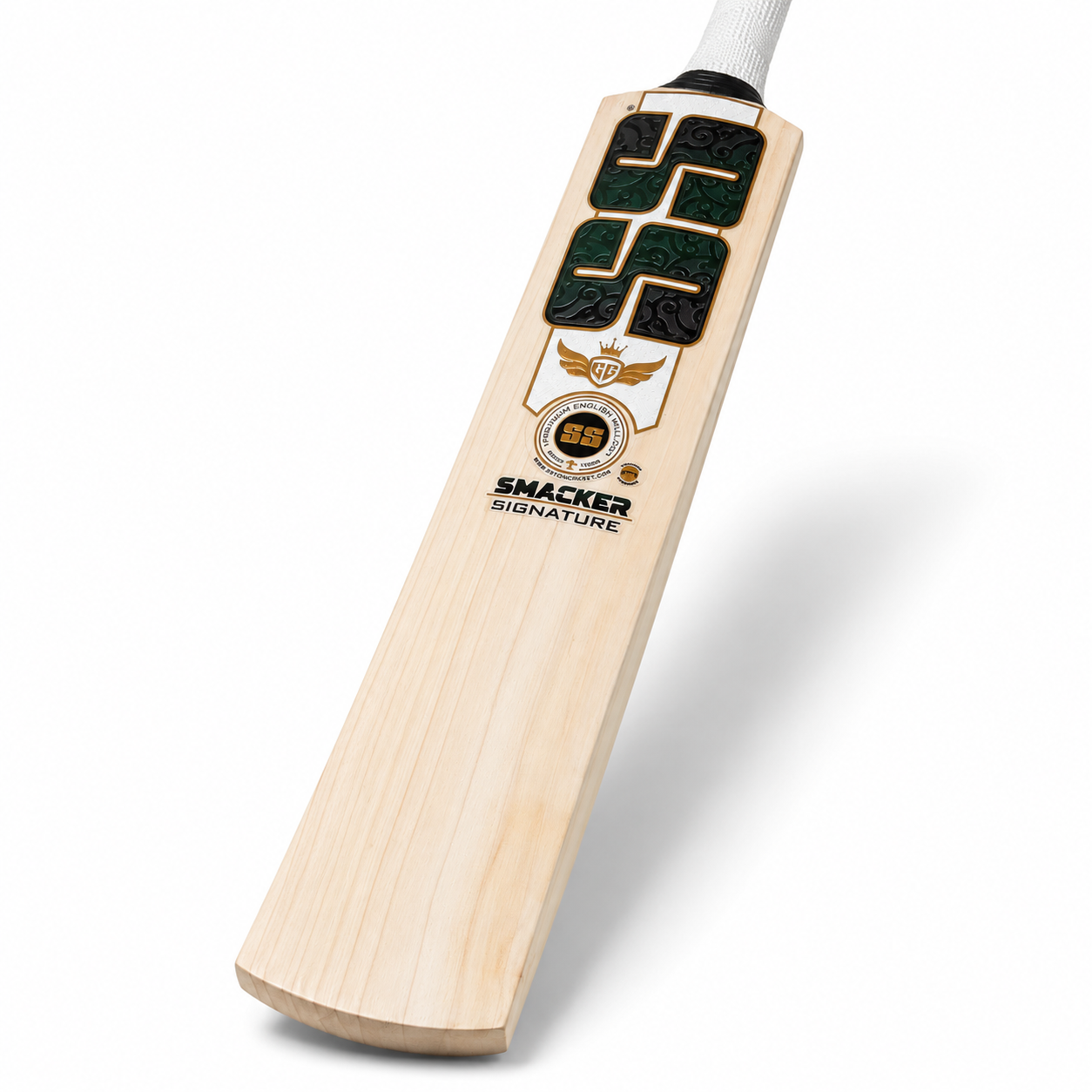 SS Smacker Signature Adult Cricket Bat grains_view