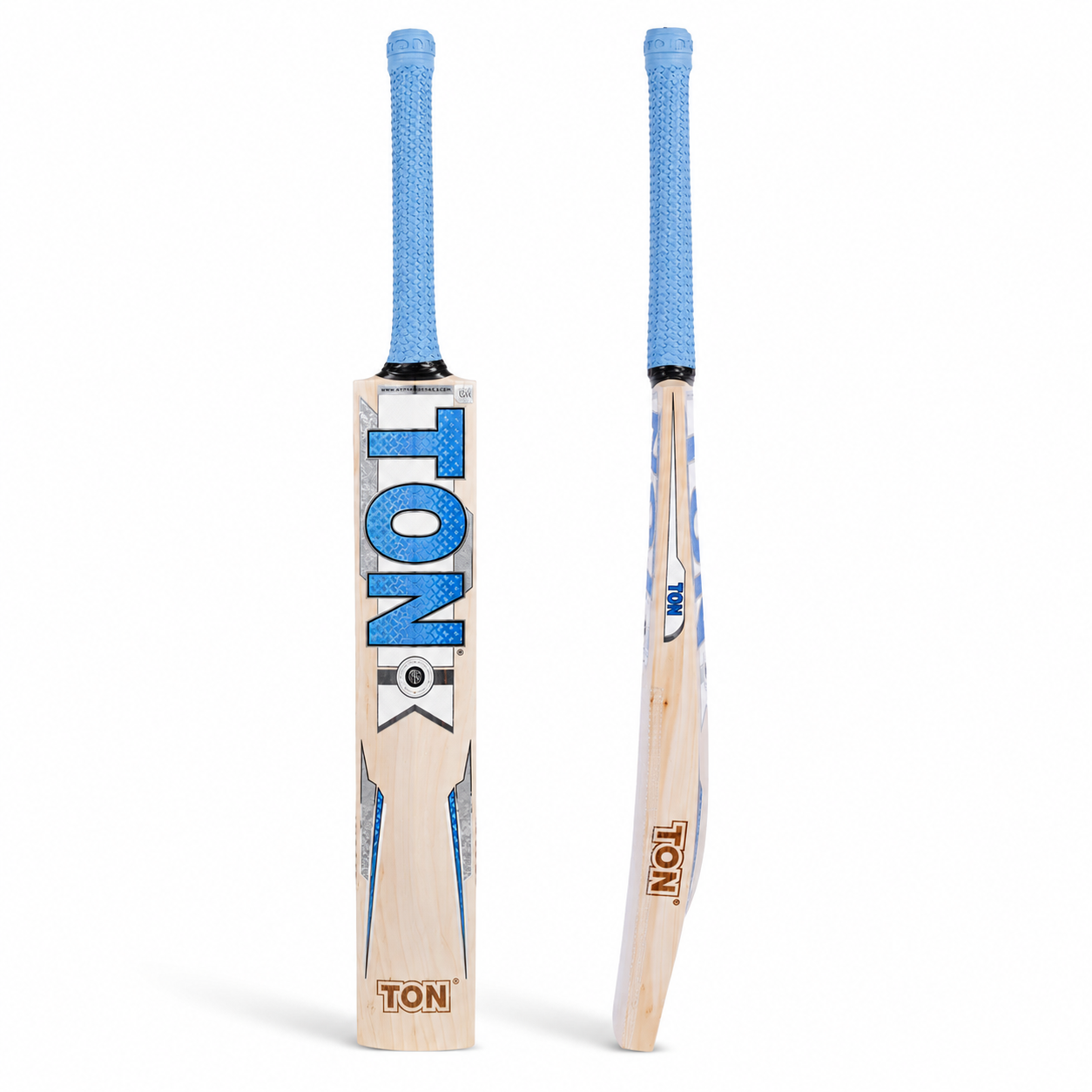 TON Elite Junior Cricket Bat back and side view