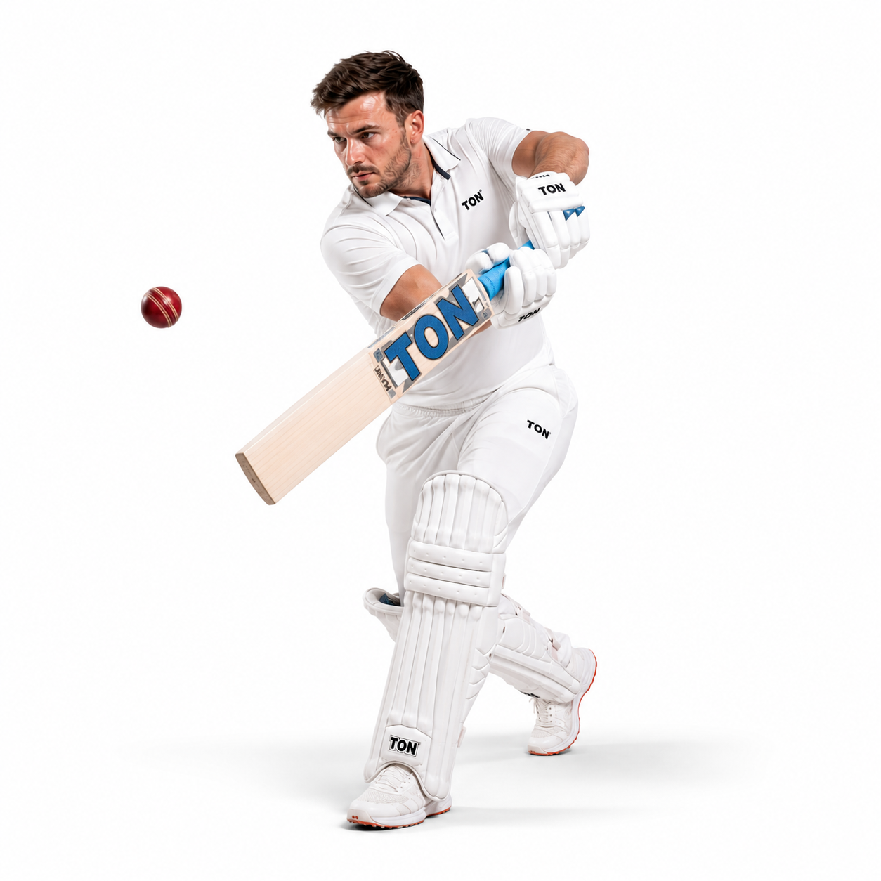 TON Elite Junior Cricket Bat male model