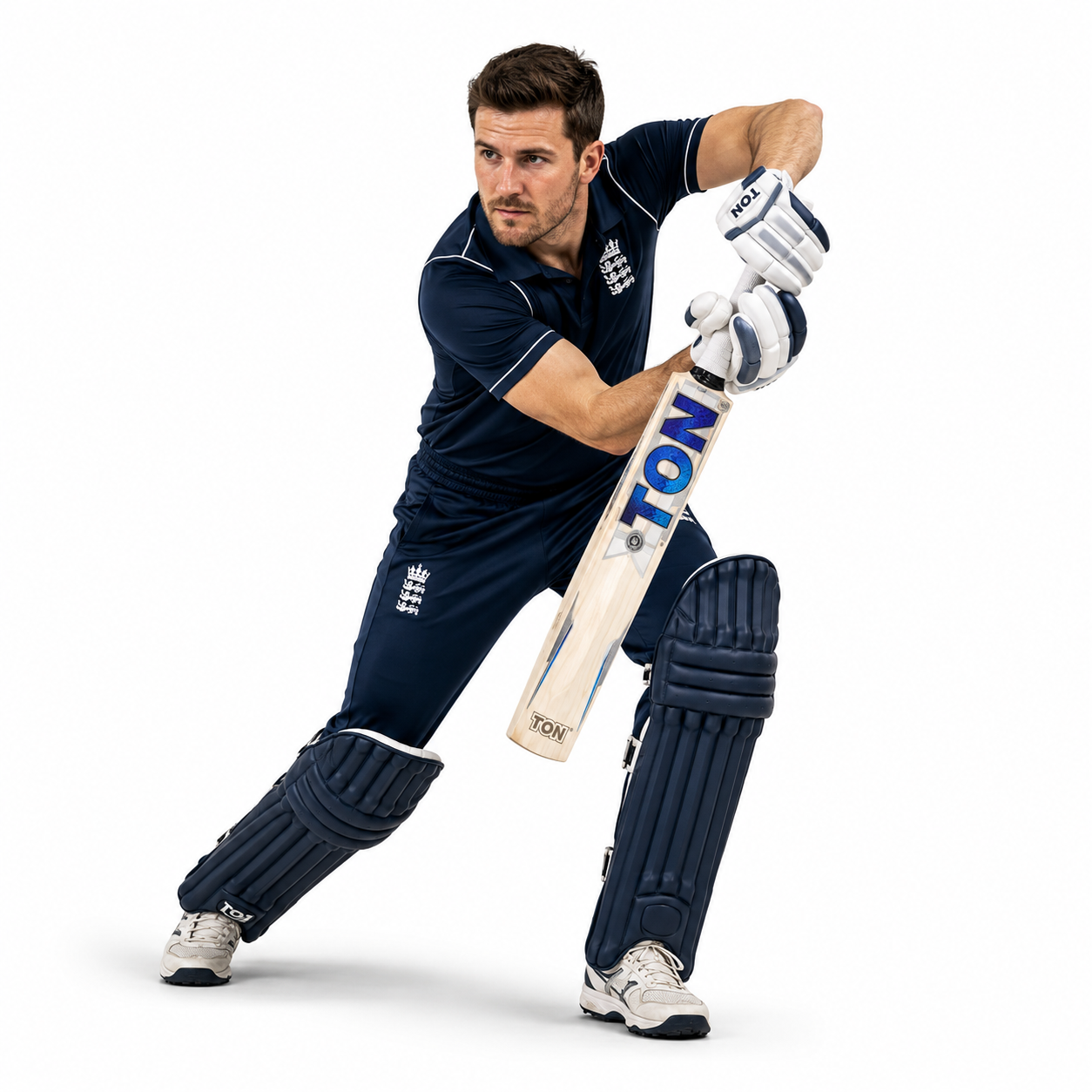 TON Gladiator Players Edition Bat Adult Cricket  male model
