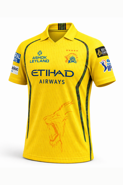 Chennai Super Kings - 2026 IPL Match Jersey