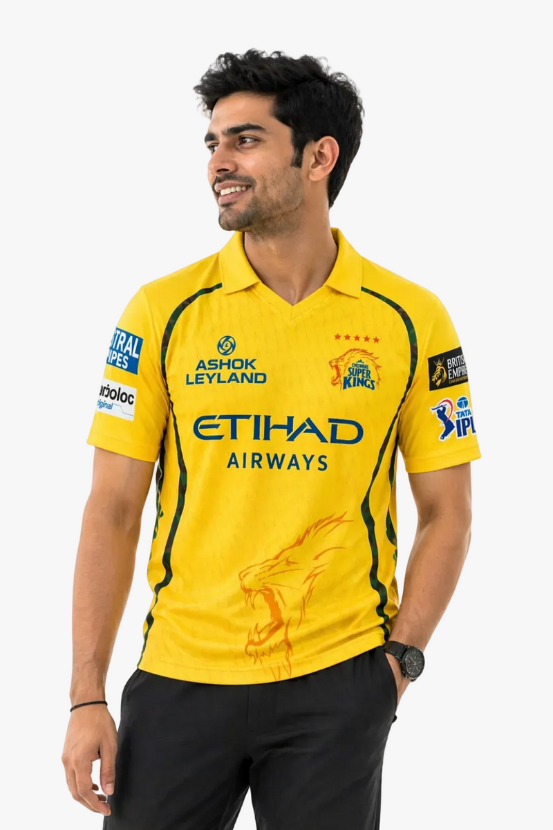 Chennai Super Kings - 2026 IPL Match Jersey