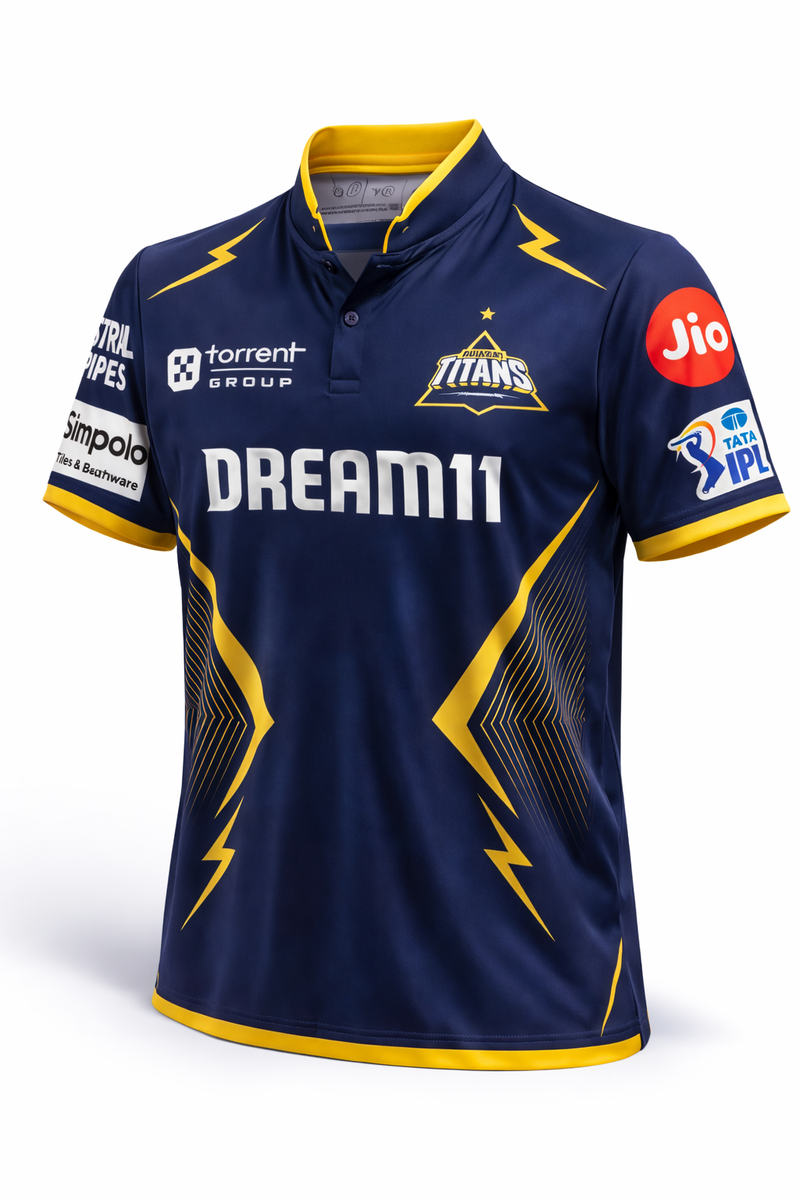 Gujarat Titans IPL jersey UK front view