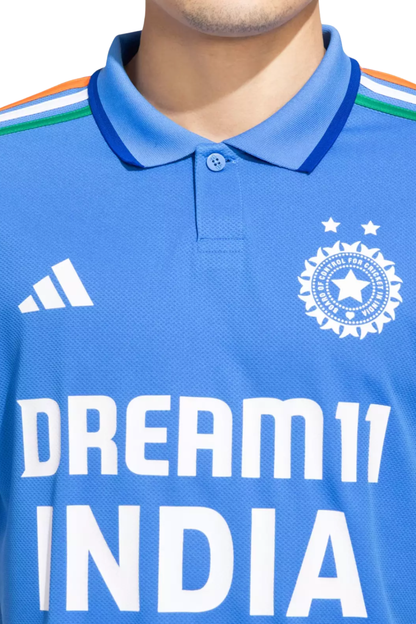 India cricket jersey UK close view